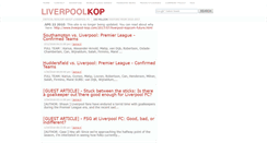 Desktop Screenshot of liverpool-kop.com